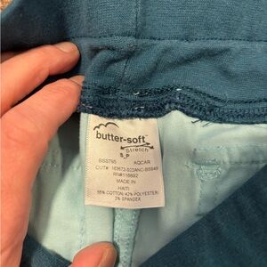 Butter-Soft Stretch Teal Pants